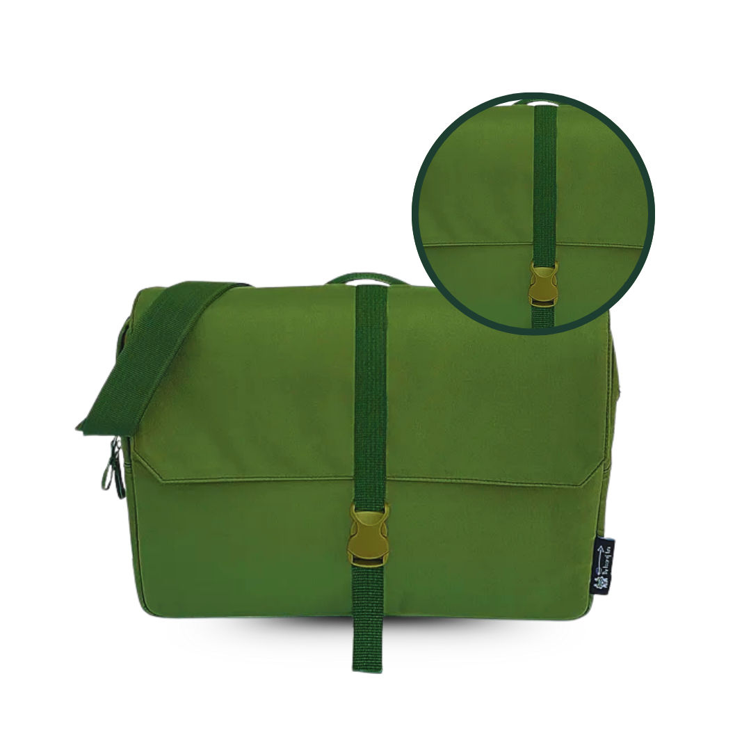 Green Unisex Laptop Messenger Bag for Everyday Use 012
